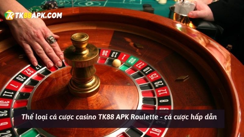 Thể loại cá cược casino TK88 APK Roulette - cá cược hấp dẫn
